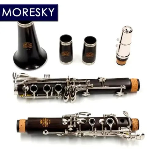 Clarinete Moresky M110 em grenadilha NOVO Somos Loja