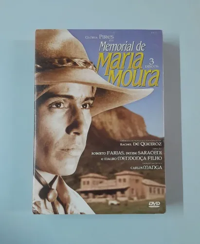 Minissérie Memorial de Maria Moura (1993) Globo | 3 DVDs