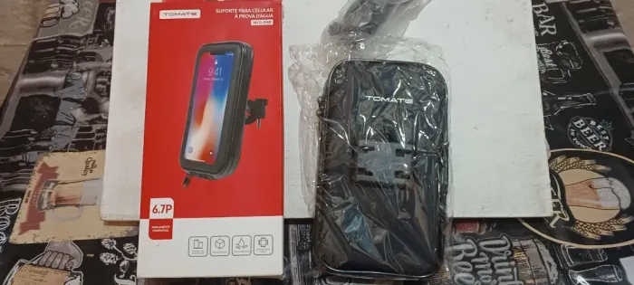 Suporte impermeável Celular Bicicleta e moto Smartphone