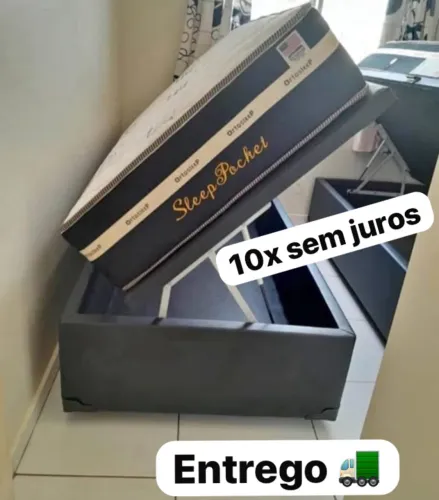 Cama box solteiro hoje