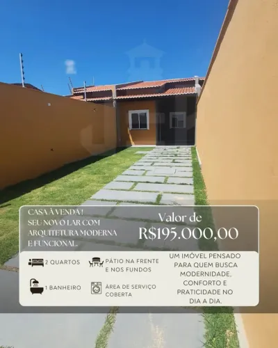 Casa a venda em Paracuru - CE