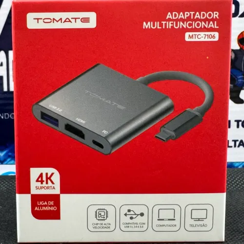 Conversor type-c para hdmi