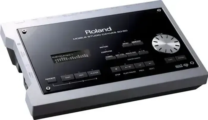 *Promoção* Modulo Midi para Teclado - Roland SD-50 Mobile Studio Canvas