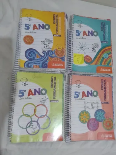 Livros Didático Positivo 5 Ano Fundamental