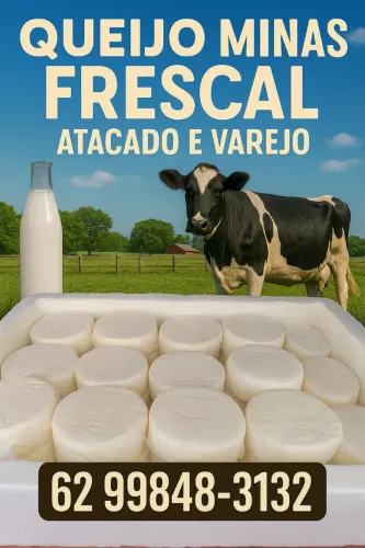 Queijo Minas Frescal - Atacado e Varejo