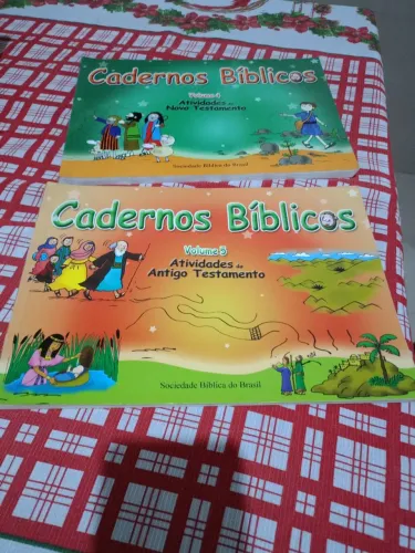 Cadernos Biblico são 2 cadernos cada um sai a 25 reais 