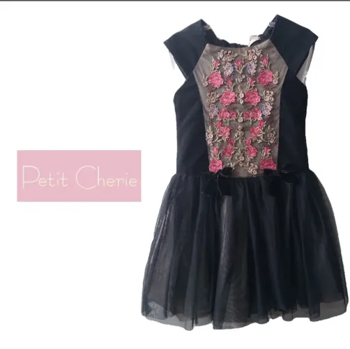 Petit cherie Vestido preto  - festa