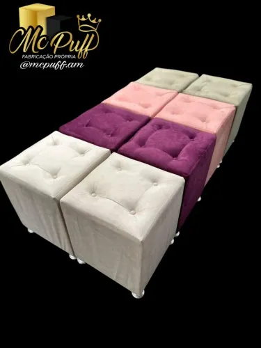 Puffs para decoração