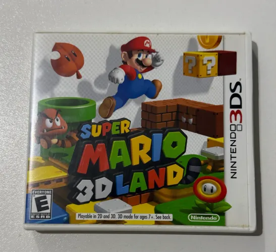 Jogo Super Mario 3D Land CIB Para Nintendo 3DS