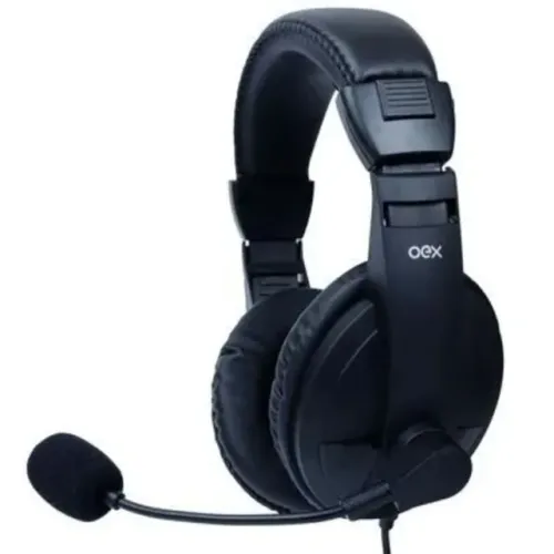 Headset Office Oex Call Pro, USB, Preto, Com Fio - Hs102