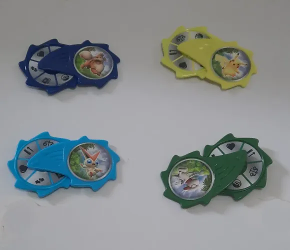 Coleção Pokémon - Spinners