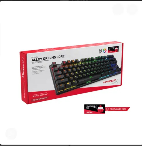 Teclado Hyperx alloy origins core 