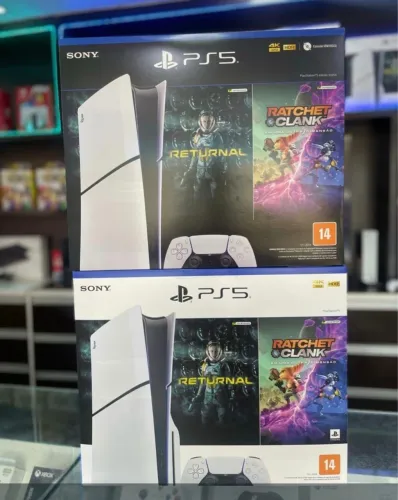 PlayStation 5 slim ( PS5 ) - TEMOS DISPONIVEL MIDIA FISICA E DIGITAL NOVO LACRADO