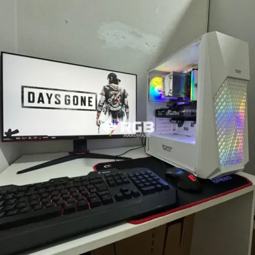 PC Gamer COMPLETO RYZEN 5 + RTX4060 + 1 ano de garantia e em até 12x