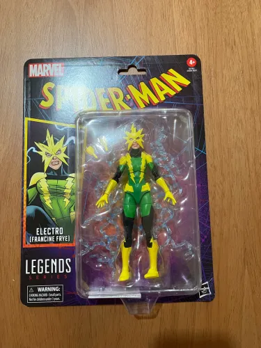 Electro Francine Frye Marvel Legends (aceito ofertas )