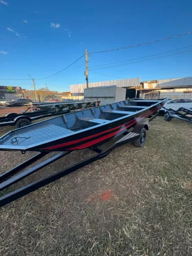 Barco de 5 metros, alumínio profissional para lazer e pesca