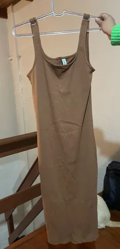 Vestido marrom