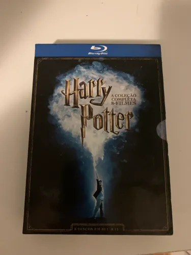 Box blu ray coleção Harry Potter