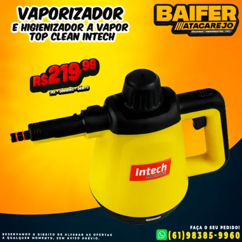 Vaporizador e Higienizador a Vapor Top Clean Intech