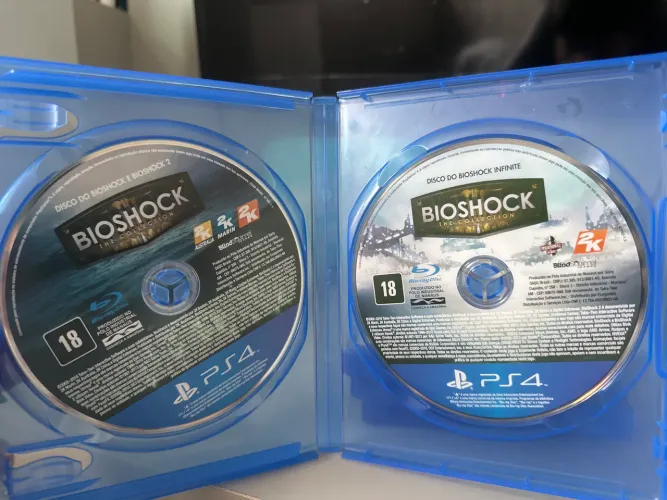 Jogo de ps4: coleção Bioshock 