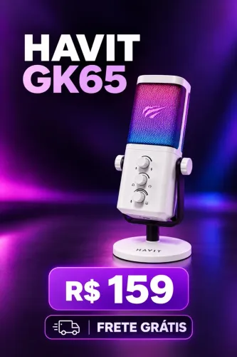 Microfone havit gk65