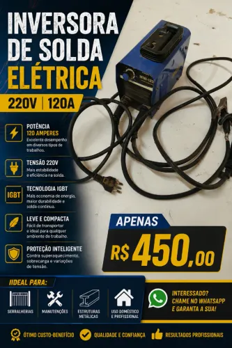 Inversora de solda 