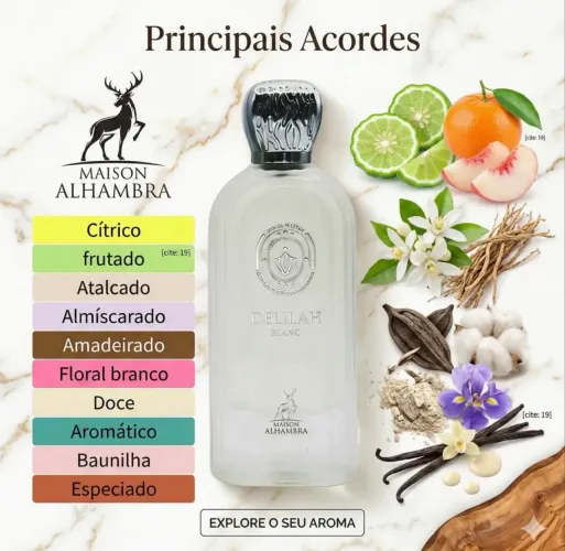 Perfume Delilah Blanc 100ml Original