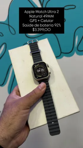 Seminovo: Apple Watch Ultra 2 de 49mmm - Novíssimo | Loja fisica