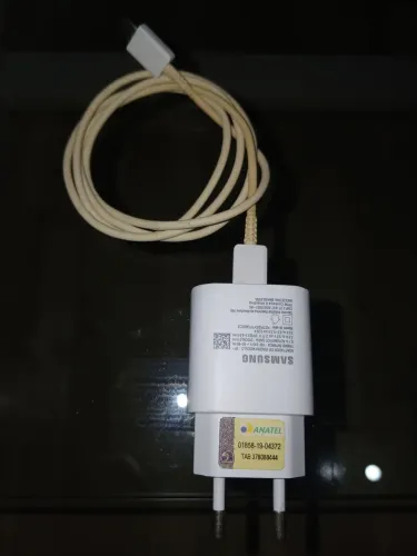 Carregador Samsung turbo original tipo C 25W