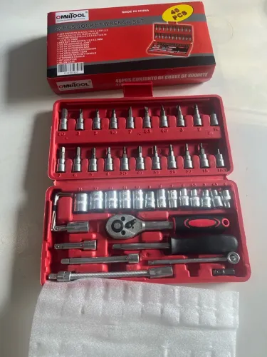 KIT DE SOQUETES 46 PEÇAS