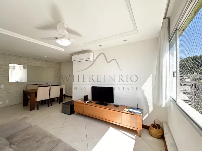 Apartamento mobiliado e reformado em Copacabana