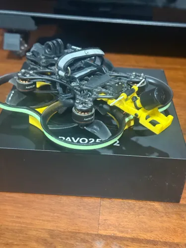 Drone pavo25 v2 + Dji o3 + gps+ 1 bateria 4s 850mha