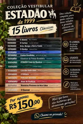 Coleção Vestibular Estadão - 15 livros clássicos