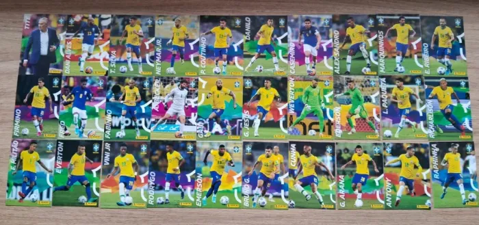 Cards Seleção Brasileira - Rumo ao Quatar 2022 - Panini