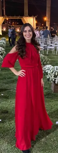 VESTIDO DE GALA (FESTA) VERMELHO