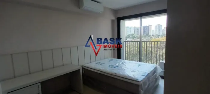 Studio para Locação em São Paulo, BROOKLIN, 1 dormitório, 1 suíte, 1 banheiro
