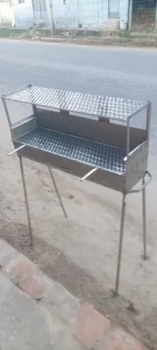 Churrasqueira de inox para churrasquinho/espetinho