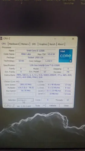 Kit Intel i5 12500 6n/12t 16gb ram 3200mhz RGB H610m aceito ryzen inferior mais volta