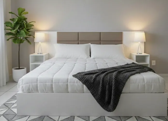 Cabeceira com criados