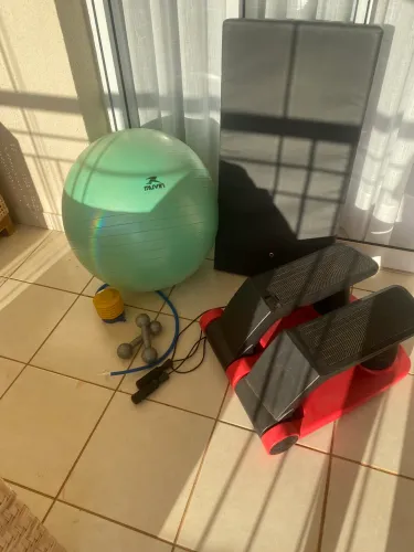 Colchonete - Stepper - Bola academia