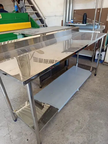 Bancadas em aço inox