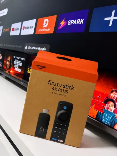? Fire TV Stick 4K Plus - Novo!