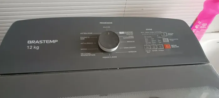 Máquina de lavar Brastemp 12 kg 3 anos de uso