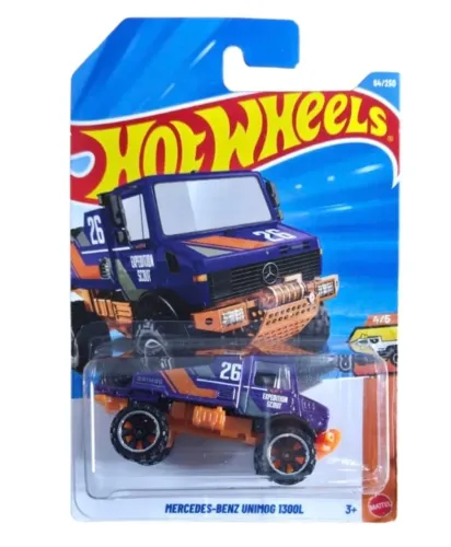 Hot Wheels Mercedes Benz Unimog 1300L JJJ32
