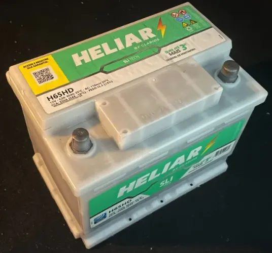 Bateria HELIAR 12V H65HD - só dois meses de uso