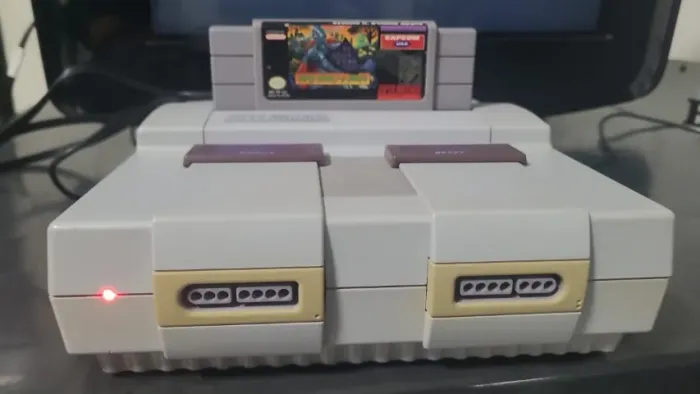 Super Nintendo com Fita original