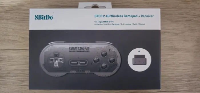 Controle 8BitDo SN30 2.4G SNES Super Nintendo lacrado