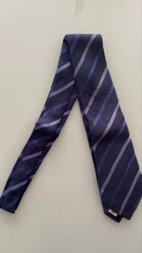 Gravata Burberry azul original 