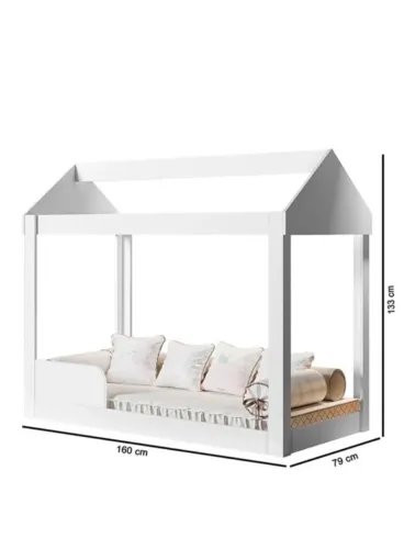 Cama montessoriana infantil