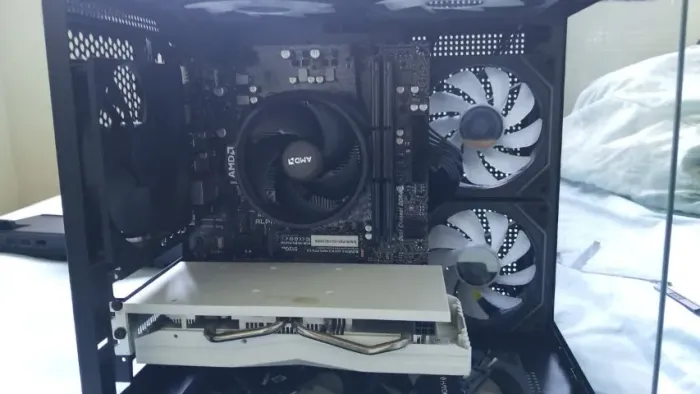 Placa de Vídeo AMD Radeon RX 580 8GB Branca (2048SP)